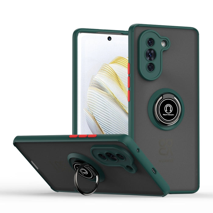 Funda para teléfono Q Shadow 1 Series TPU + PC con soporte para anillo, For Nokia G400 5G, For Huawei nova 10, For Xiaomi 12T/12T Pro/Redmi K50 Ultra, For Xiaomi Redmi A1, For TCL ION z