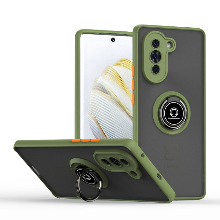 Funda para teléfono Q Shadow 1 Series TPU + PC con soporte para anillo, For Nokia G400 5G, For Huawei nova 10, For Xiaomi 12T/12T Pro/Redmi K50 Ultra, For Xiaomi Redmi A1, For TCL ION z