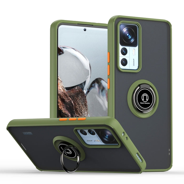 Funda para teléfono Q Shadow 1 Series TPU + PC con soporte para anillo, For Nokia G400 5G, For Huawei nova 10, For Xiaomi 12T/12T Pro/Redmi K50 Ultra, For Xiaomi Redmi A1, For TCL ION z