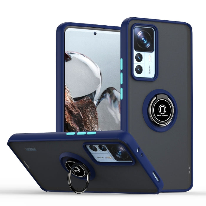 Funda para teléfono Q Shadow 1 Series TPU + PC con soporte para anillo, For Nokia G400 5G, For Huawei nova 10, For Xiaomi 12T/12T Pro/Redmi K50 Ultra, For Xiaomi Redmi A1, For TCL ION z