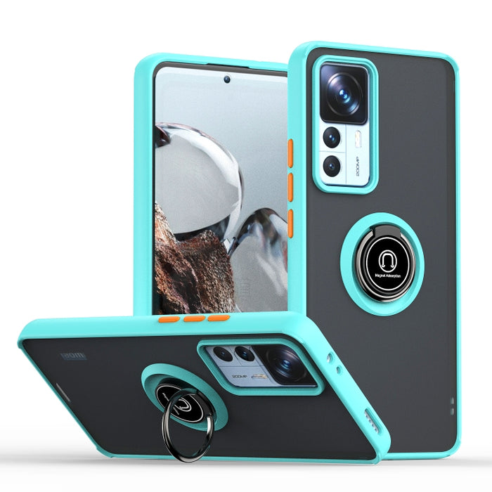 Funda para teléfono Q Shadow 1 Series TPU + PC con soporte para anillo, For Nokia G400 5G, For Huawei nova 10, For Xiaomi 12T/12T Pro/Redmi K50 Ultra, For Xiaomi Redmi A1, For TCL ION z
