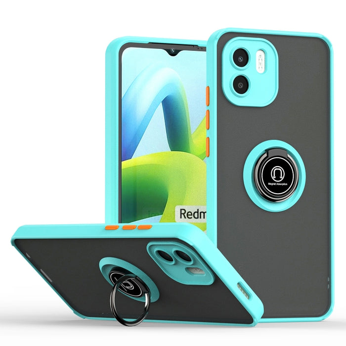 Funda para teléfono Q Shadow 1 Series TPU + PC con soporte para anillo, For Nokia G400 5G, For Huawei nova 10, For Xiaomi 12T/12T Pro/Redmi K50 Ultra, For Xiaomi Redmi A1, For TCL ION z