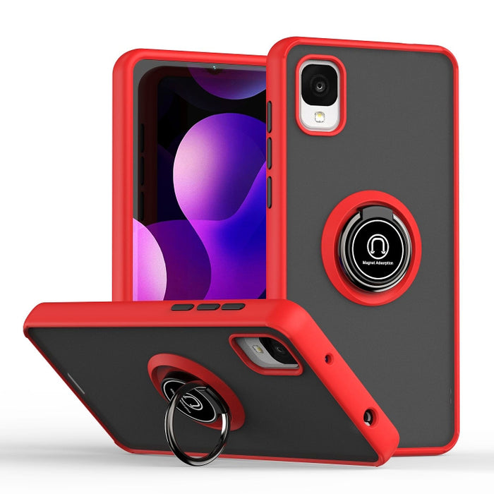 Funda para teléfono Q Shadow 1 Series TPU + PC con soporte para anillo, For Nokia G400 5G, For Huawei nova 10, For Xiaomi 12T/12T Pro/Redmi K50 Ultra, For Xiaomi Redmi A1, For TCL ION z