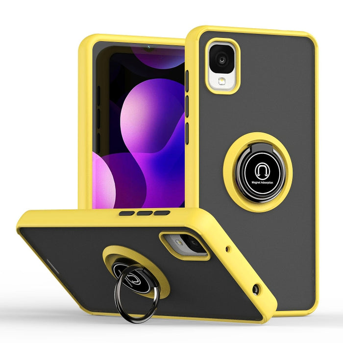 Funda para teléfono Q Shadow 1 Series TPU + PC con soporte para anillo, For Nokia G400 5G, For Huawei nova 10, For Xiaomi 12T/12T Pro/Redmi K50 Ultra, For Xiaomi Redmi A1, For TCL ION z