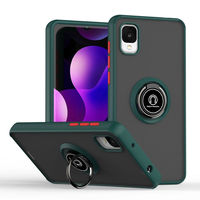 Funda para teléfono Q Shadow 1 Series TPU + PC con soporte para anillo, For Nokia G400 5G, For Huawei nova 10, For Xiaomi 12T/12T Pro/Redmi K50 Ultra, For Xiaomi Redmi A1, For TCL ION z