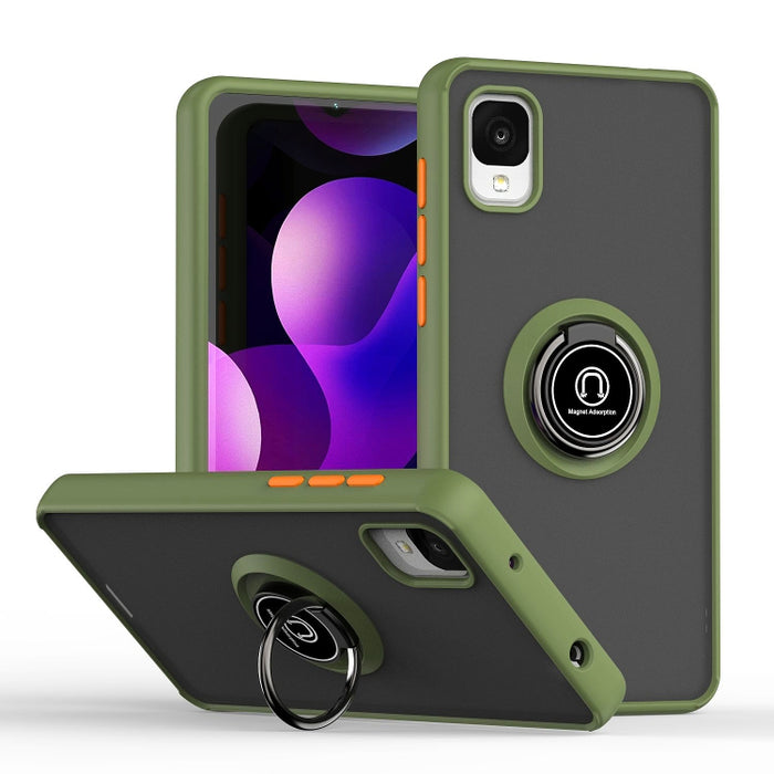 Funda para teléfono Q Shadow 1 Series TPU + PC con soporte para anillo, For Nokia G400 5G, For Huawei nova 10, For Xiaomi 12T/12T Pro/Redmi K50 Ultra, For Xiaomi Redmi A1, For TCL ION z