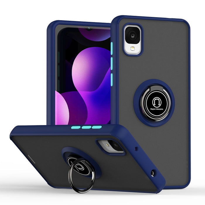 Funda para teléfono Q Shadow 1 Series TPU + PC con soporte para anillo, For Nokia G400 5G, For Huawei nova 10, For Xiaomi 12T/12T Pro/Redmi K50 Ultra, For Xiaomi Redmi A1, For TCL ION z