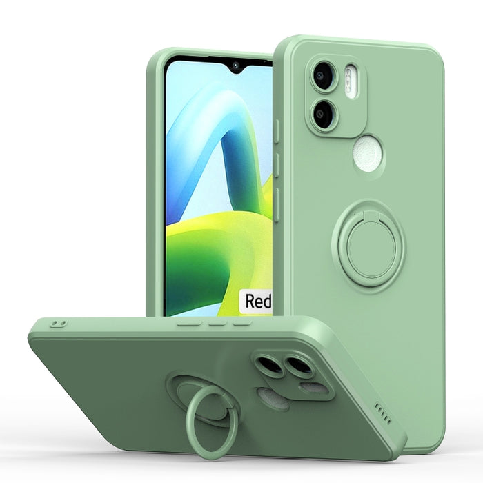 Funda de teléfono de silicona TPU con soporte de anillo, For Xiaomi Redmi A1, For Samsung Galaxy S23 ultra 5G