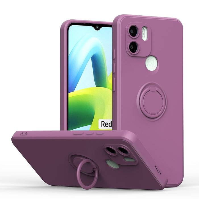 Funda de teléfono de silicona TPU con soporte de anillo, For Xiaomi Redmi A1, For Samsung Galaxy S23 ultra 5G