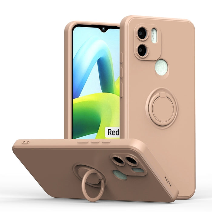 Funda de teléfono de silicona TPU con soporte de anillo, For Xiaomi Redmi A1, For Samsung Galaxy S23 ultra 5G