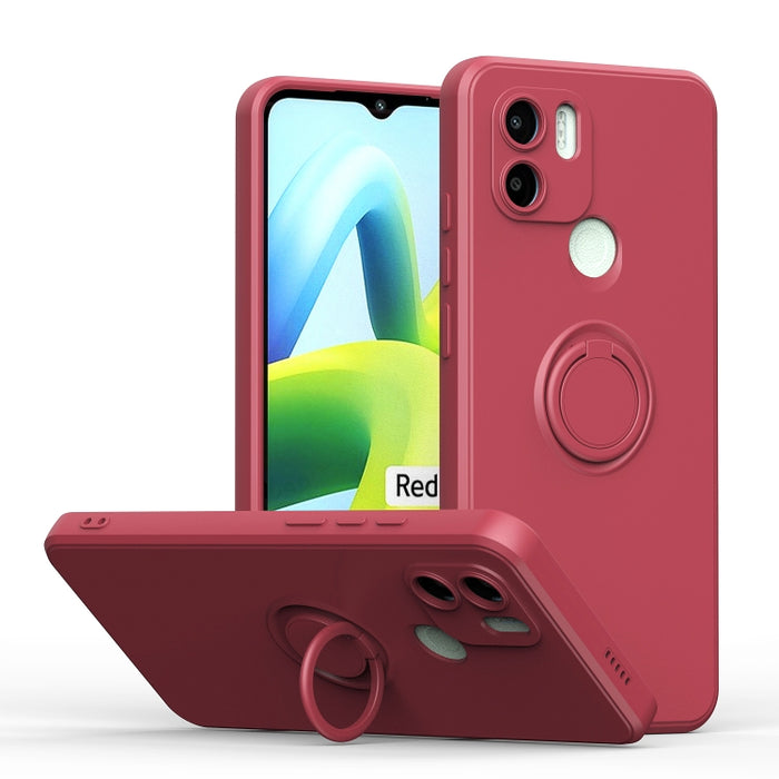 Funda de teléfono de silicona TPU con soporte de anillo, For Xiaomi Redmi A1, For Samsung Galaxy S23 ultra 5G