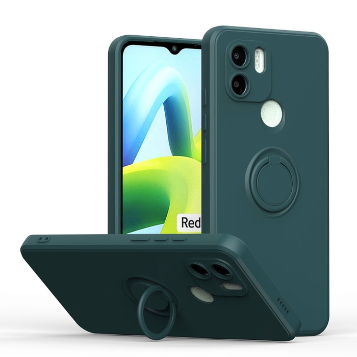 Funda de teléfono de silicona TPU con soporte de anillo, For Xiaomi Redmi A1, For Samsung Galaxy S23 ultra 5G