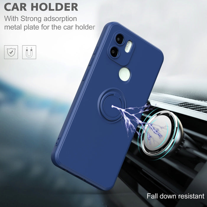 Funda de teléfono de silicona TPU con soporte de anillo, For Xiaomi Redmi A1, For Samsung Galaxy S23 ultra 5G