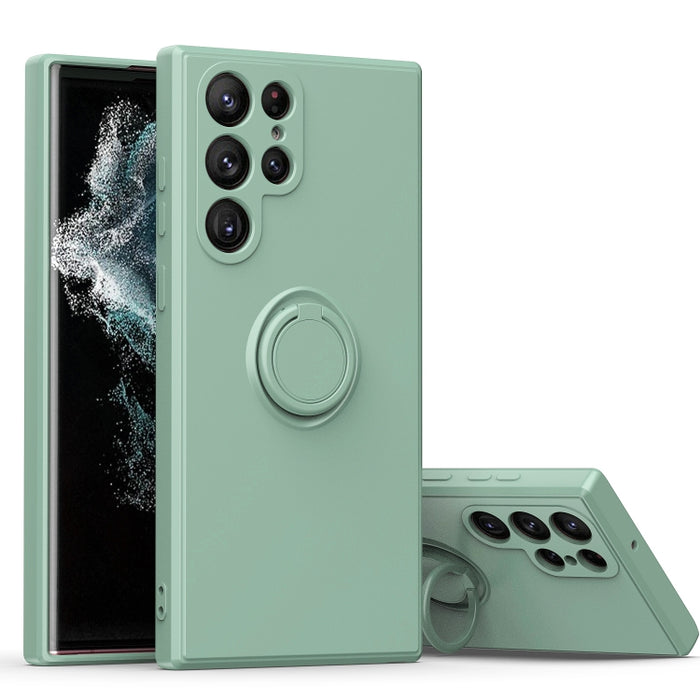 Funda de teléfono de silicona TPU con soporte de anillo, For Xiaomi Redmi A1, For Samsung Galaxy S23 ultra 5G