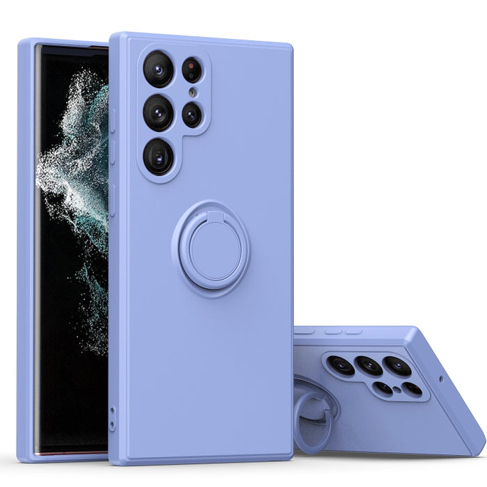 Funda de teléfono de silicona TPU con soporte de anillo, For Xiaomi Redmi A1, For Samsung Galaxy S23 ultra 5G