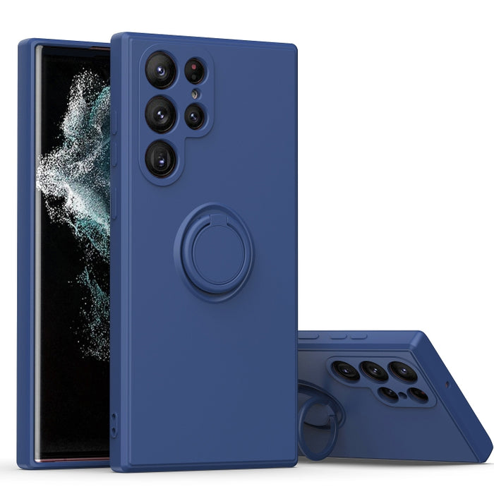 Funda de teléfono de silicona TPU con soporte de anillo, For Xiaomi Redmi A1, For Samsung Galaxy S23 ultra 5G