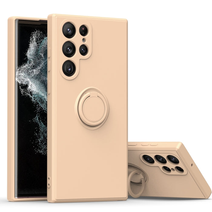 Funda de teléfono de silicona TPU con soporte de anillo, For Xiaomi Redmi A1, For Samsung Galaxy S23 ultra 5G