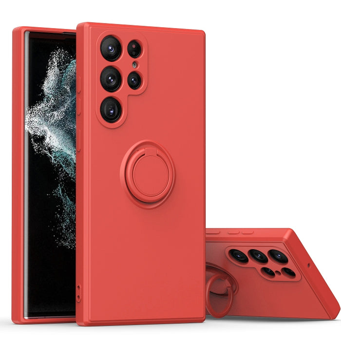 Funda de teléfono de silicona TPU con soporte de anillo, For Xiaomi Redmi A1, For Samsung Galaxy S23 ultra 5G