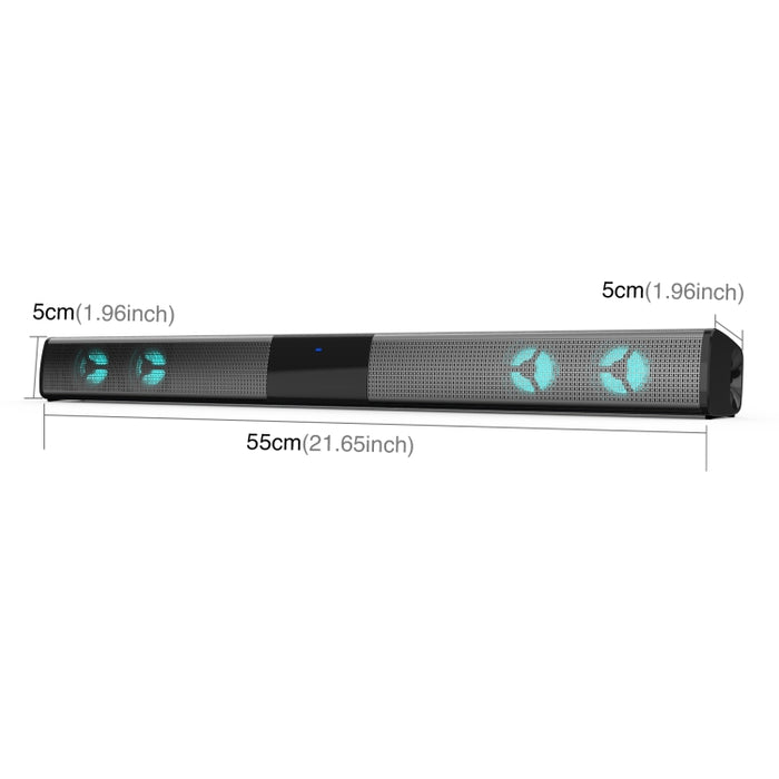 Altavoz Bluetooth con luz de atmósfera colorida BS-28E RGB