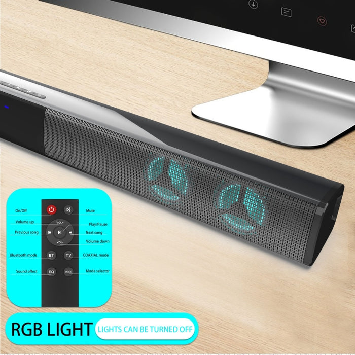 Altavoz Bluetooth con luz de atmósfera colorida BS-28E RGB