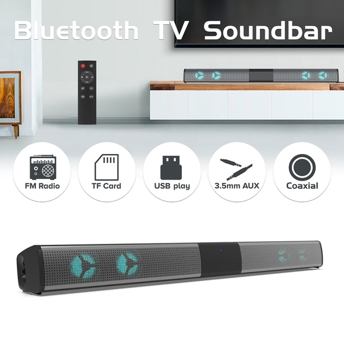 Altavoz Bluetooth con luz de atmósfera colorida BS-28E RGB