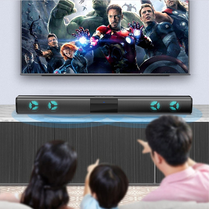 Altavoz Bluetooth con luz de atmósfera colorida BS-28E RGB