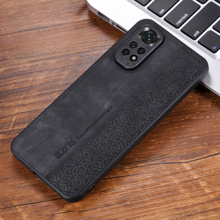 Estuche para teléfono con sensación de piel en relieve AZNS 3D, For Xiaomi Redmi Note 11S/Note 11 Global
