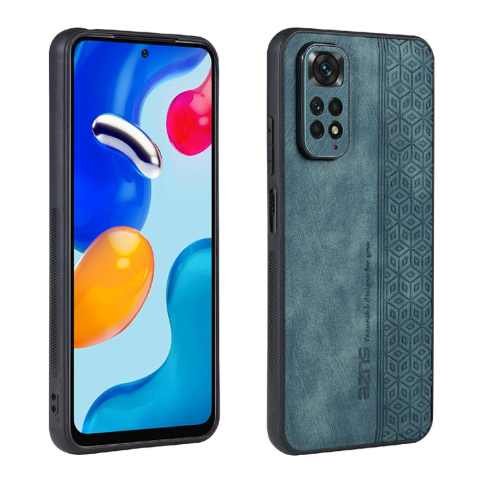 Estuche para teléfono con sensación de piel en relieve AZNS 3D, For Xiaomi Redmi Note 11S/Note 11 Global