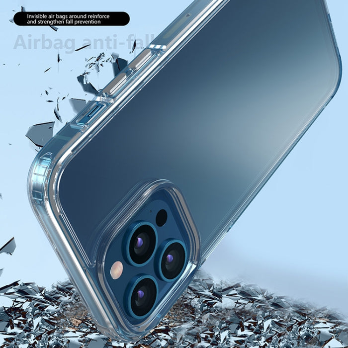 Caja de teléfono TPU de acrílico transparente alto