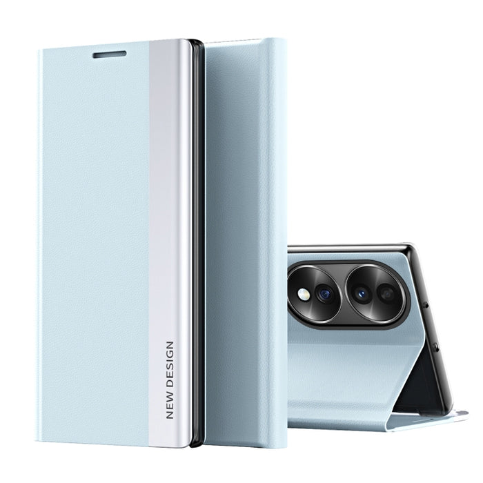 Caja de teléfono de cuero magnético galvanizado lateral, For OPPO Reno8, For Honor 70, For Xiaomi 12T / 12T Pro / Redmi K50 Ultra