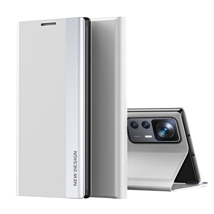 Caja de teléfono de cuero magnético galvanizado lateral, For OPPO Reno8, For Honor 70, For Xiaomi 12T / 12T Pro / Redmi K50 Ultra