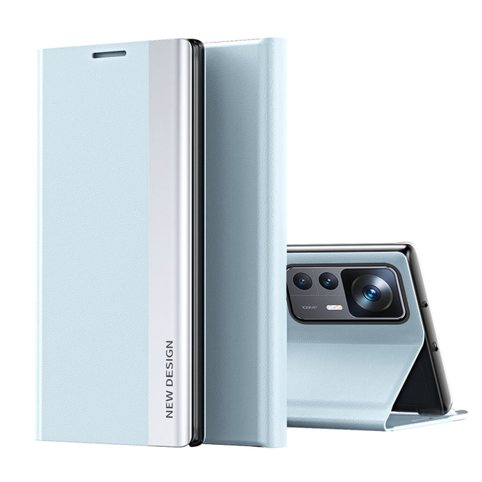 Caja de teléfono de cuero magnético galvanizado lateral, For OPPO Reno8, For Honor 70, For Xiaomi 12T / 12T Pro / Redmi K50 Ultra