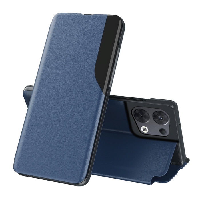 Estuche para teléfono con tapa de cuero con pantalla lateral, For OPPO Reno8, For Honor 70, For Xiaomi Redmi A1, For Xiaomi 12T / 12T Pro / Redmi K50 Ultra