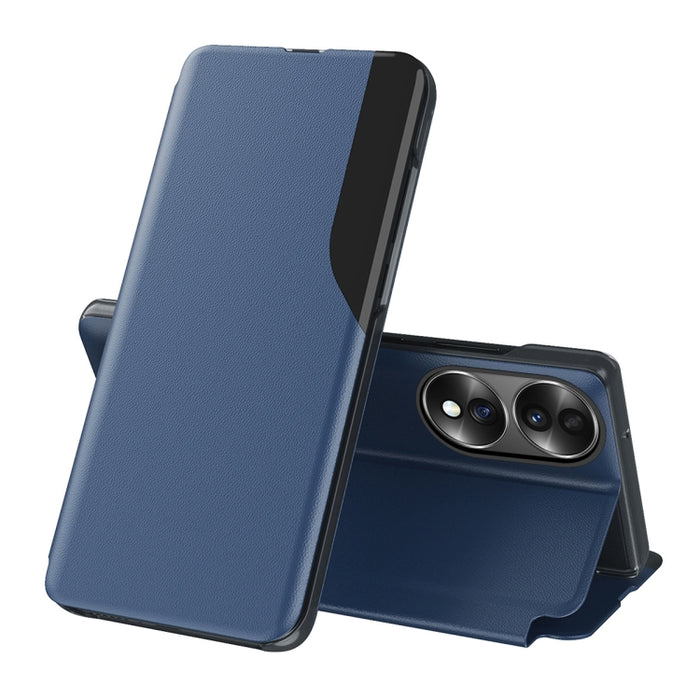 Estuche para teléfono con tapa de cuero con pantalla lateral, For OPPO Reno8, For Honor 70, For Xiaomi Redmi A1, For Xiaomi 12T / 12T Pro / Redmi K50 Ultra