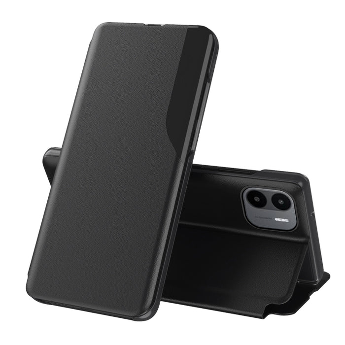 Estuche para teléfono con tapa de cuero con pantalla lateral, For OPPO Reno8, For Honor 70, For Xiaomi Redmi A1, For Xiaomi 12T / 12T Pro / Redmi K50 Ultra