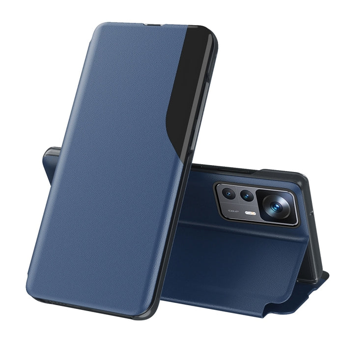 Estuche para teléfono con tapa de cuero con pantalla lateral, For OPPO Reno8, For Honor 70, For Xiaomi Redmi A1, For Xiaomi 12T / 12T Pro / Redmi K50 Ultra