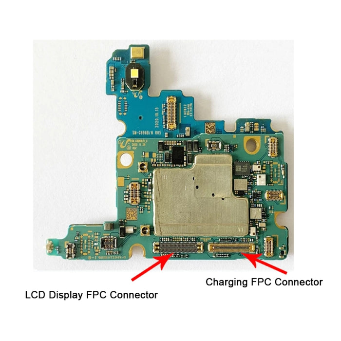 Conector FPC de pantalla LCD de 10 piezas en la placa base