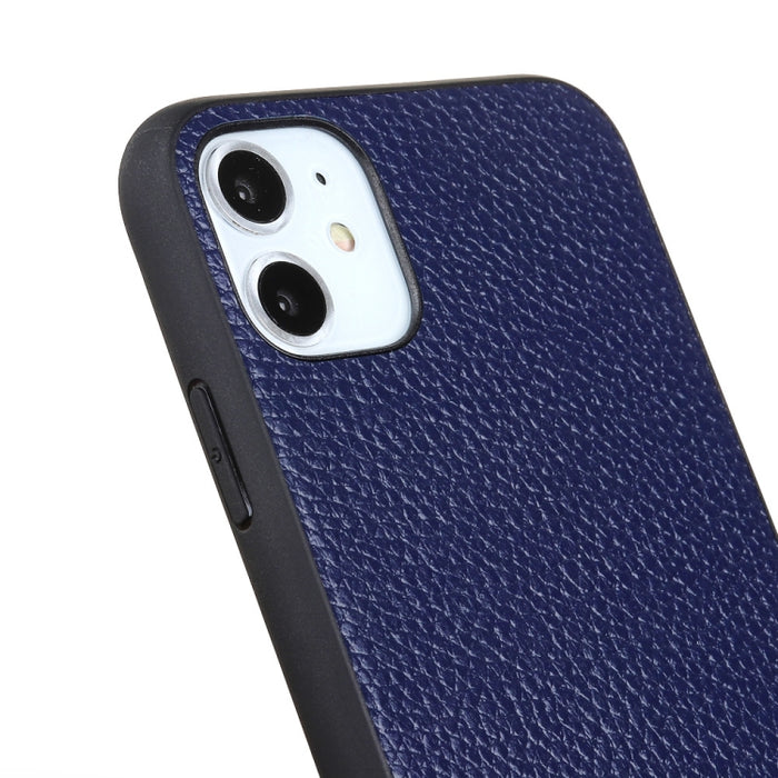 Estuche protector plegable de cuero genuino con textura de Litchi, For iPhone 11, For iPhone 11 Pro Max