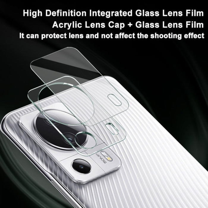 Lente de cámara trasera integrada imak Película de vidrio templado, For Xiaomi Civi 2 5G