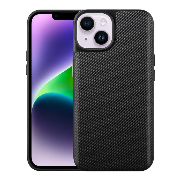 Funda para teléfono con textura de fibra de carbono Kevlar serie ViLi TC