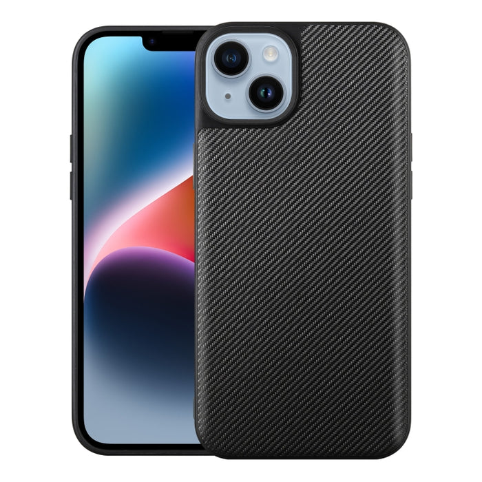 Funda para teléfono con textura de fibra de carbono Kevlar serie ViLi TC