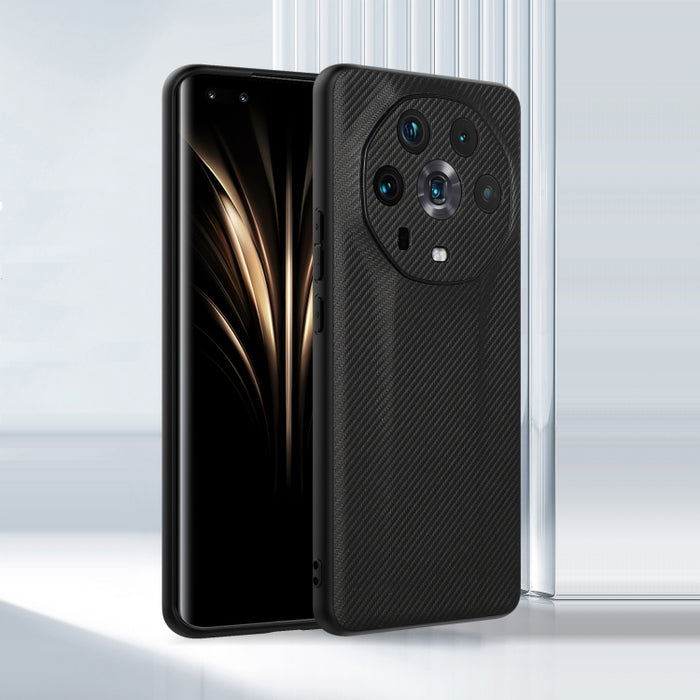 Funda para teléfono con textura de fibra de carbono Kevlar serie ViLi TC