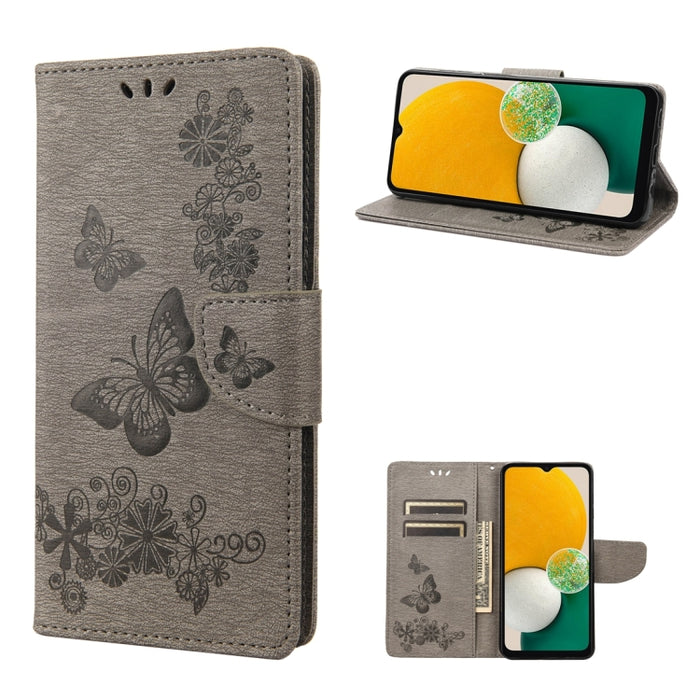 Estuche para teléfono de cuero con tapa horizontal en relieve de mariposa, For Samsung Galaxy A14 5G, For Xiaomi 12T / 12T Pro / Redmi K50 Ultra, For Google Pixel 7 5G, For Google Pixel 7 Pro 5G