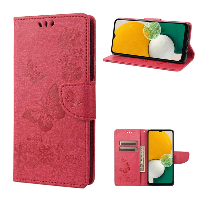 Estuche para teléfono de cuero con tapa horizontal en relieve de mariposa, For Samsung Galaxy A14 5G, For Xiaomi 12T / 12T Pro / Redmi K50 Ultra, For Google Pixel 7 5G, For Google Pixel 7 Pro 5G