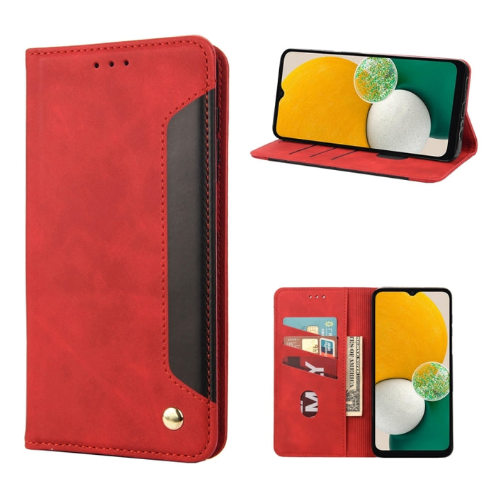 Estuche para teléfono de cuero con empalme de sensación de piel, For Samsung Galaxy A14 5G, For Xiaomi 12T / 12T Pro / Redmi K50 Ultra, For Google Pixel 7 5G, For Google Pixel 7 Pro 5G