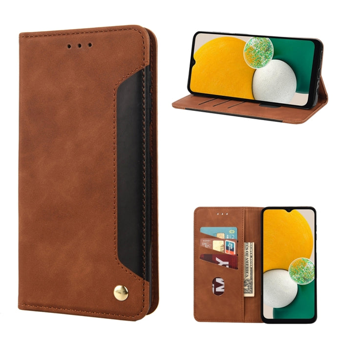 Estuche para teléfono de cuero con empalme de sensación de piel, For Samsung Galaxy A14 5G, For Xiaomi 12T / 12T Pro / Redmi K50 Ultra, For Google Pixel 7 5G, For Google Pixel 7 Pro 5G