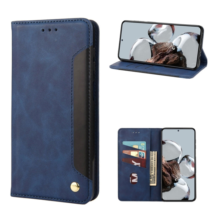 Estuche para teléfono de cuero con empalme de sensación de piel, For Samsung Galaxy A14 5G, For Xiaomi 12T / 12T Pro / Redmi K50 Ultra, For Google Pixel 7 5G, For Google Pixel 7 Pro 5G