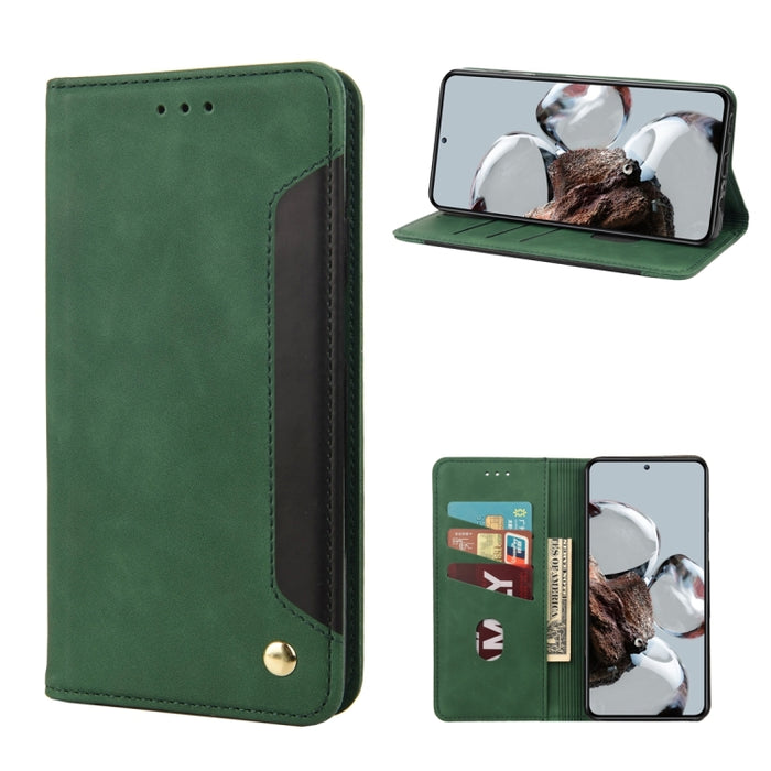 Estuche para teléfono de cuero con empalme de sensación de piel, For Samsung Galaxy A14 5G, For Xiaomi 12T / 12T Pro / Redmi K50 Ultra, For Google Pixel 7 5G, For Google Pixel 7 Pro 5G