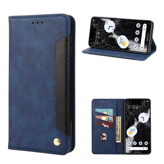 Estuche para teléfono de cuero con empalme de sensación de piel, For Samsung Galaxy A14 5G, For Xiaomi 12T / 12T Pro / Redmi K50 Ultra, For Google Pixel 7 5G, For Google Pixel 7 Pro 5G