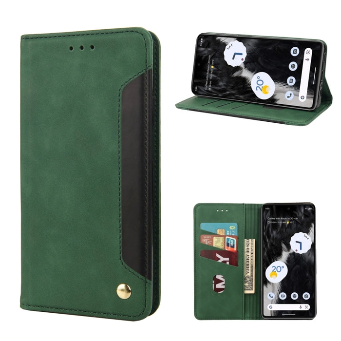 Estuche para teléfono de cuero con empalme de sensación de piel, For Samsung Galaxy A14 5G, For Xiaomi 12T / 12T Pro / Redmi K50 Ultra, For Google Pixel 7 5G, For Google Pixel 7 Pro 5G